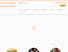 Tablet Screenshot of fantasyplayhouse.com